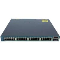 Cisco WS-C3560E-48TDS-RF | Catalyst 3560E Series 3560E-48TD 48 x RJ-45 Ports 10/100/1000Base-T + 2 x SFP+ X2 Ports Layer 3 Managed Rack-mountable Gigabit Ethernet Network Switch