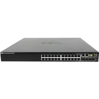 Dell 0750-11-2723 | PowerConnect 7000 Series 7024 24 x Ports 10GBase-T + 4 x Combo SFP Ports Layer 3 Managed 1U Rack-mountable Gigabit Ethernet Network Switch