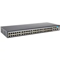 HP JG540-61002 | OfficeConnect 1910 Series 1910-48 48 x RJ-45 10/100Base-TX and 2 x Combo SFP (mini-Gbic) Ports Layer 3 Managed Fast Ethernet Network Switch
