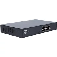 Dell D547K | PowerConnect 2808 8 x Ports 10/100/1000Base-T Layer 2 Managed 1U Rack -mountable Gigabit Ethernet Network Switch