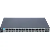 HP J9626-60001 | Aruba 2620 Series 2620-48 48 x 10/100Base-TX RJ-45 and 2 x 10/100/1000Base-T RJ-45 and 2 x SFP (mini-Gbic) Ports Layer 3 Managed Fast Ethernet Network Switch