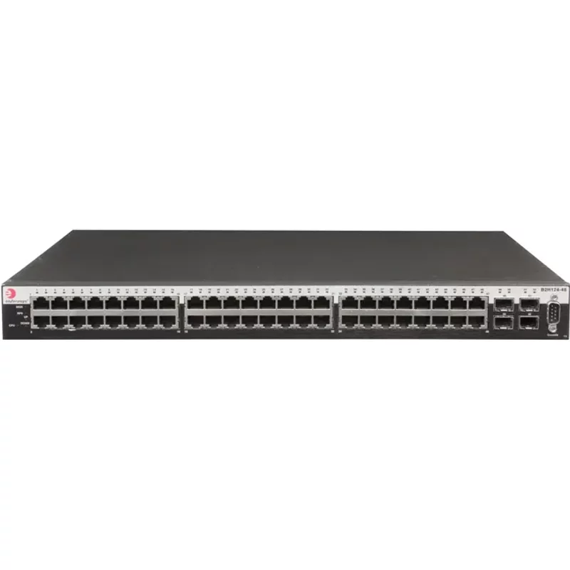Enterasys B2H124-48 | SecureStack B2 48 x Ports 10/100Base-TX + 4 x Ports mini-GBIC Layer 2+ Managed 1U Rack-Mountable Fast Ethernet Network Switch — Équipement