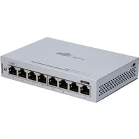 Ubiquiti US-8 | UniFi 8 x RJ-45 Ports 1000Base-T 1 x PoE Passthrough Port Layer 2 Managed Gigabit Ethernet Network Switch