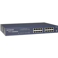 Netgear JGS516-200EUS | Prosafe JGS500 Series JGS516 16 x Ports 10/100/1000Base-T Rack-mountable Unmanaged Gigabit Ethernet Network Switch