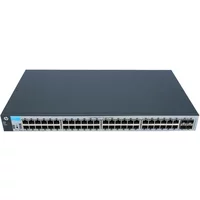HP J9660-60001 | OfficeConnect 1810 Series 1810-48G v2 48 x 10/100/1000Base-T RJ-45 anad 4 x SFP (mini-Gbic) Ports Layer 2 Managed Gigabit Ethernet Network Switch