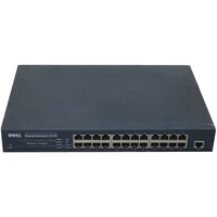 Dell 8X156 | PowerConnect 2124 24 x Ports 10/100Base-TX + 1 x Port 10/100/1000Base-T 1U Rack-mountable Fast Ethernet Network Switch — Networking Equipment