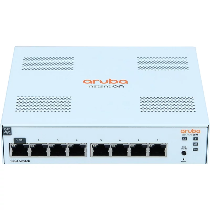 HP JL810-61101 | Aruba Instant On 1830 8G Switch 8 ports smart — Networking Equipment