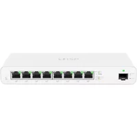 Ubiquiti Uisp-S | Uisp 8x Gigabit RJ45 Ports & 1x 1G SFP Port PoE Layer 2 Switch