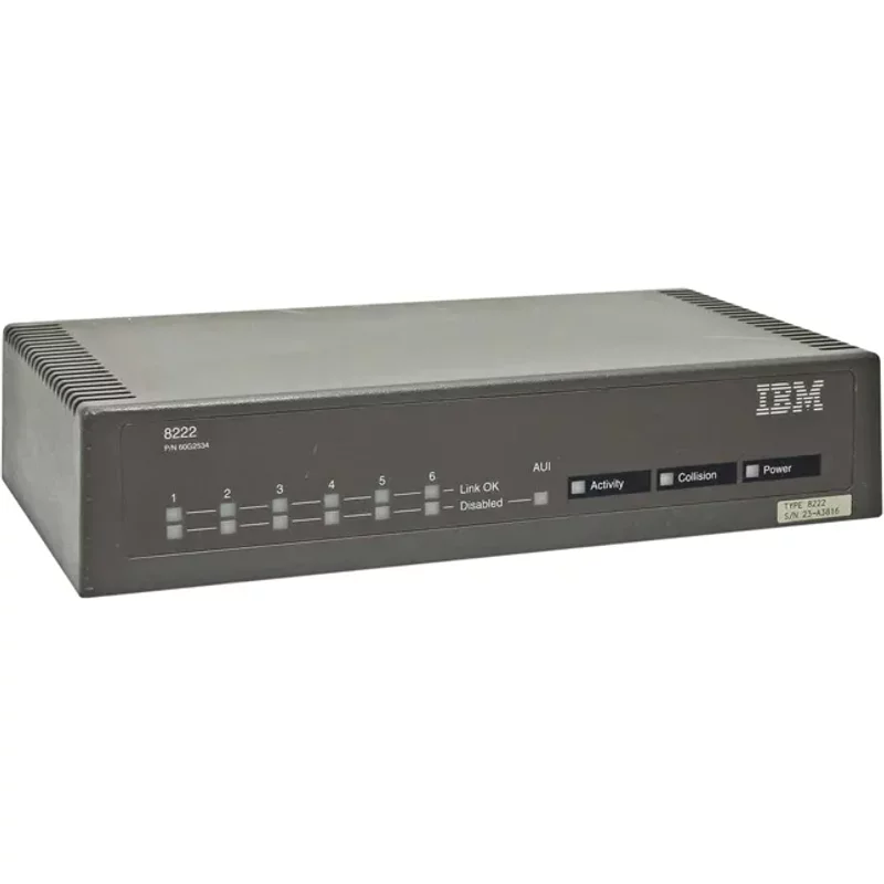 IBM 60G2534 | 6 x Ports 8222 Ethernet Hub — Équipement réseau