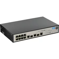 HP JG536-61101 | OfficeConnect 1910 Series 1910-8 8 x RJ-45 10/100Base-TX and 2 x Combo SFP (mini-GBIC) Ports Layer 3 Managed Fast Ethernet Network Switch — Équ