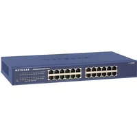 Netgear JGS524V2 | Prosafe JGS524 24 x Ports 10/100/1000Base-T Rack-mountable Unmanaged Gigabit Ethernet Network Switch — Équipement réseau