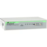 Allied Telesis AT-GS900/5E-40 | GS900 Series 5 x Ports 1000Base-T Rack-mountable Layer 2 Unmanaged Gigabit Ethernet Network Switch — Équipement réseau