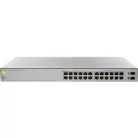 HP J9983-60001 | OfficeConnect 1820 Series 1820-24G-PoE+ (185W) 12 x 10/100/1000Base-T RJ-45 PoE+ and 12 x 10/100/1000Base-T RJ-45 and 2 x SFP (mini-Gbic) Ports Layer 2 Managed Gigabit Ethernet Network Switch