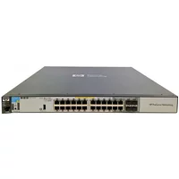 HP J9310-61201 | ProCurve 3500 yl Series E3500yl-24G-PoE+ 20 x RJ-45 Ports PoE+ 10/100/1000Base-T + 4 x Dual Personality RJ-45/SFP Ports PoE+ Layer 3 Managed Rack-mountable Gigabit Ethernet Network Switch