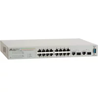 Allied Telesis AT-FS750/16-20 | FS700 Series 16 x Ports 10/100Base-TX + 2 x Ports SFP Combo Rack-mountable Layer 2 Unmanaged Fast Ethernet Network Switch — Équi