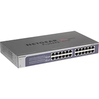 Netgear JGS524E-200PRS | Prosafe JGS524E 24 x RJ-45 Ports 10/100/1000Base-T Rack-mountable Unmanaged Gigabit Ethernet Network Switch — Networking Equipment