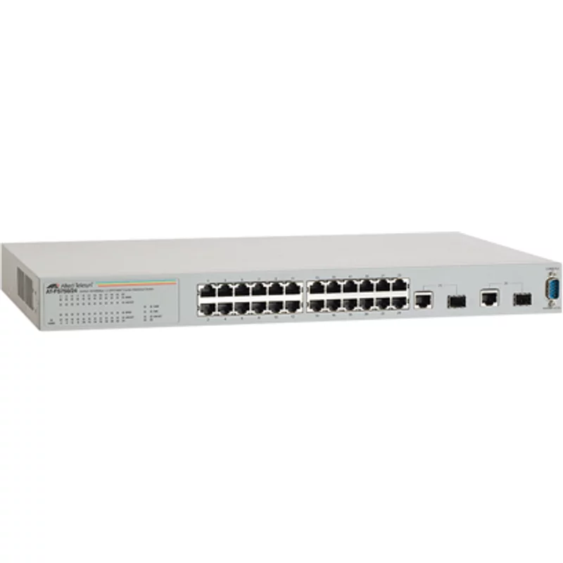 Allied Telesis AT-FS750/24-30 | FS700 Series 24 x Ports 10/100Base-TX Rack-mountable Layer 2 Unmanaged Fast Ethernet Network Switch — Équipement réseau