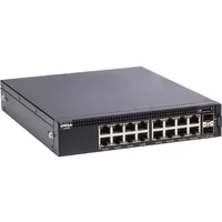 Dell DNX1018 | X-Series X1018 16 x 10/100/1000Base-T RJ-45 and 2 x SFP (mini-GBIC) Ports Layer 2 Managed Gigabit Ethernet Switch — Équipement réseau