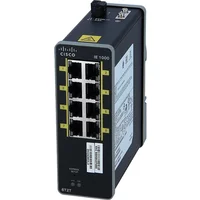 Cisco IE-1000-6T2T-LM-RF | Industrial Ethernet 1000 Series 8 x Ports 100Base-TX Layer 2 Rail-mountable Fast Ethernet Network Switch — Networking Equipment