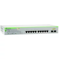 Allied Telesis AT-GS950/10PS-50 | GS950 AT-GS950/10PS 10 x Ports PoE+ 1000Base-T + 2 x Ports Combo SFP Layer 2 Managed Rack-mountable Gigabit Ethernet Network S