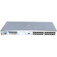 HP J4813-60101 | ProCurve 2500 Series 2524 24 x RJ-45 Ports 10/100Base-TX + 2 x SFP (mini-Gbic) Ports Layer 2 Managed Rack-mountable Fast Ethernet Network Switch