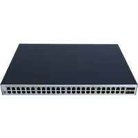 HP J9984-60001 | OfficeConnect 1820 Series 1820-48G-PoE+ (370W) 24 x 10/100/1000Base-T RJ-45 PoE+ and 24 x 10/100/1000Base-T RJ-45 and 4 x SFP (mini-Gbic) Ports Layer 2 Managed Gigabit Ethernet Network Switch