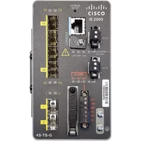 Cisco IE-2000-4S-TSGL-RF | Industrial Ethernet IE 2000 Series 4 x SFP Ports 10/100Base-X + 2 x GE SFP Uplink Ports Layer 2 Managed Rail-Mountable Fast Ethernet 