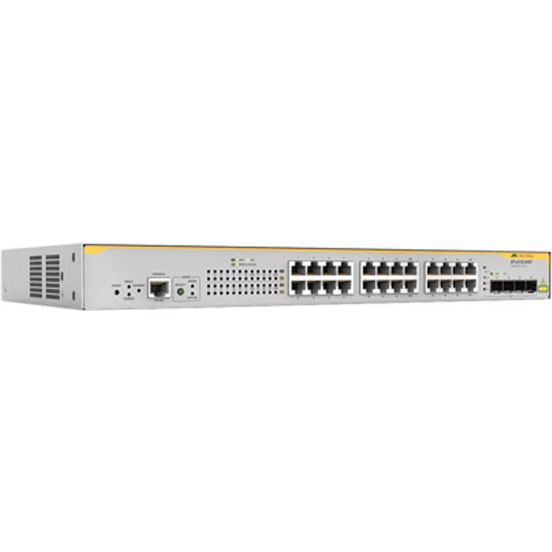 Allied Telesis AT-X210-24GT-50 | x210 Series 20 x Ports 1000Base-T + 4 x Ports SFP Combo Rack-mountable Layer 2+ Managed Gigabit Ethernet Network Switch — Netwo