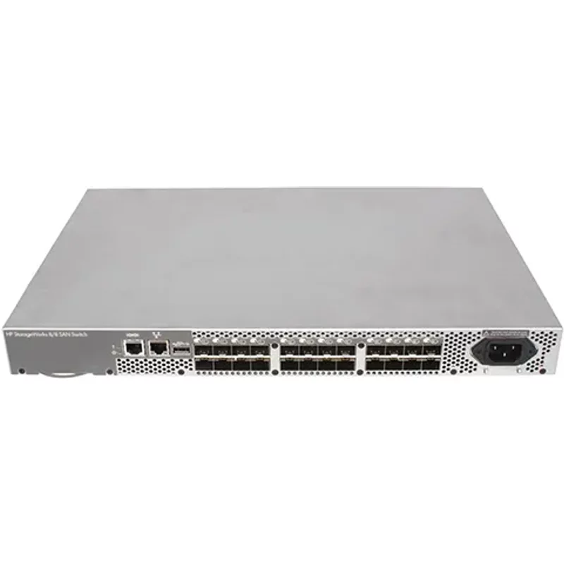 HP AM867C-16AP | StorageWorks 8/8 + 16 x Active Ports Full Fabric Enabled SAN Switch — Équipement réseau