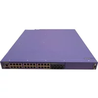 Extreme Networks X460-24T-2PSU-Stack | Summit X460 Series 24 x RJ-45 Ports 1000Base-T + 4 x Shared SFP Ports Layer 3 Managed Rack-mountable Gigabit Ethernet Net