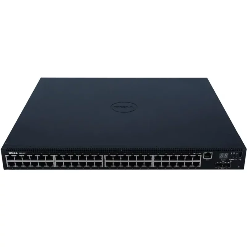 Dell 058RK5 | EMC PowerSwitch N2000 Series N2048P 48 x 10/100/1000Base-T RJ-45 PoE+ and 2 x 10GbE SFP+ and 2 x Stacking Ports Layer 3 Managed Gigabit Ethernet N