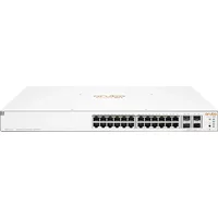 HP JL683-61101 | Aruba Instant On 1930 Series 1930-24G-Class4-PoE-4SFP/SFP+-195W 24 x 1000Base-T RJ-45 Class4 PoE and 4 x 10GbE SFP+ Ports Layer 3 Managed Gigabit Ethernet Network Switch