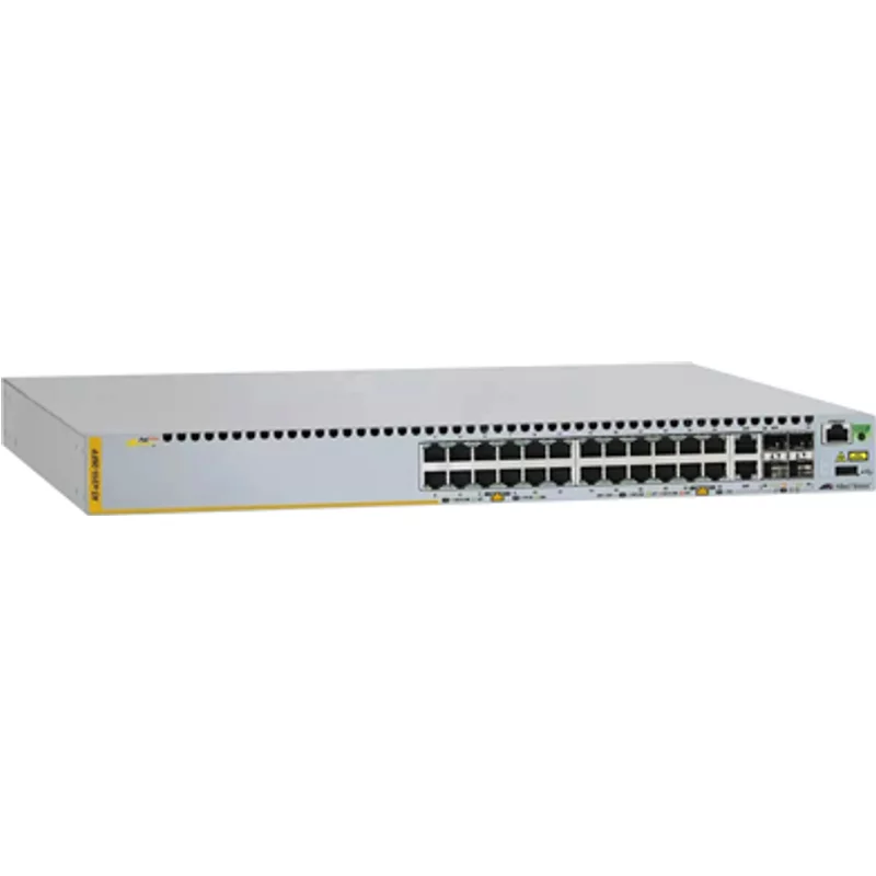 Allied Telesis AT-X310-26FP-40 | x310 Series 24 x Ports 10/100Base-T PoE+ + 2 x SFP Combo + 2 x GE Stacking Ports 1U Rack-mountable Layer 3 Managed Fast Etherne