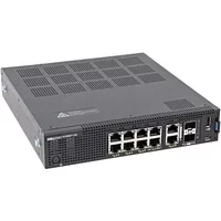 Dell HK2G1 | EMC PowerSwitch N1100 Series N1108EP-ON 8 x 10/100/1000Base-T RJ-45 PoE+ and 2 x GE RJ-45 and 2 x SFP (mini-Gbic) Ports Layer 2 Managed Gigabit Ethernet Network Switch