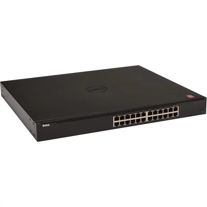 Dell B-FCX624 | PowerConnect B-FCX series 24 x RJ-45 Ports 10/100/1000Base-T 1U Rack-mountable Gigabit Ethernet Network Switch — Équipement réseau