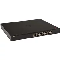 Dell 0RN6NV | Networking N3000 Series N3024P 24 x RJ-45 Ports PoE+ 10/100/1000Base-T + 2 x SFP Ports + 2 x SFP+ Ports Layer 3 Managed 1U Rack-mountable Gigabit Ethernet Network Switch