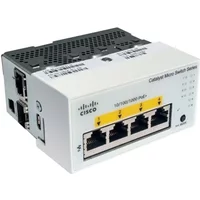 Cisco Cmicr-4PT | Catalyst 4 x Ports PoE+ 1000Base-T + 1 x Port 1GbE RJ-45 + 1 x Port Combo RJ-45/SFP Desk-Mountable Gigabit Ethernet Micro Switch — Équipement 