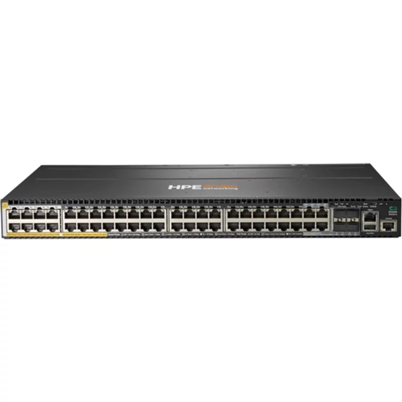 HP R0M67-61101 | Aruba 2930M Series 2930M-40G-8-PoE 36 x 1000Base-T RJ-45 PoE and 4 x 1GbE RJ-45 PoE/SFP Combo + 8 x 10GbE RJ-45 PoE Ports + 1 x Stacking + 1 x Uplink Module Slot L3 Managed Gigabit Network Switch