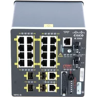 Cisco IE-2000-16TC-G-L-RF | Industrial Ethernet 2000-16TC-G-L 20-Ports SFP Managed Din Rail Mountable Network Switch — Équipement réseau