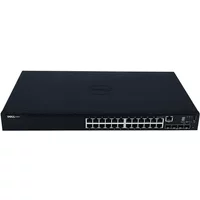 Dell 210-Assi | EMC PowerSwitch N1500 Series N1524 24 x 10/100/1000Base-T RJ-45 and 4 x 10GbE SFP+ Ports Layer 3 Managed Gigabit Ethernet Network Switch — Équip