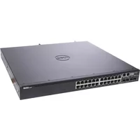 Dell 0FDM8G | PowerSwitch S3100 Series S3124 24 x Ports 10/100/1000Base-T + 2 x SFP+ Ports + 2 x SFP Combo Ports Layer 3 Managed 1U Rack-mountable Gigabit Ethernet Network Switch