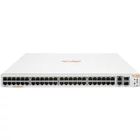 HP JL808-61101 | Aruba Instant On 1960 48G 2XGT 2SEP+ 48 x Ports 10/100/1000 + 2 x Ports 10 Gigabit SFP+ + 2 x Ports 10 Gigabit Ethernet Rack-Mountable Layer 3 Managed Gigabit Ethernet Network Switch
