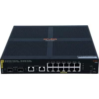 HP JL679-61101 | Aruba CX 6100 Series 6100 12G Class4 PoE 2G/2SFP+ 139W 12 x 1000Base-T RJ-45 Class 4 PoE and 2 x 10GbE SFP+ and 2 x 1GbE RJ-45 Ports Layer 3 Managed Gigabit Ethernet Network Switch