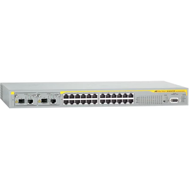 Allied Telesis AT-8624T/2M-20 | 8600 Series 24 x Ports 10/100Base-TX + 2 x Module Bays uplink Layer 3 Managed Fast Ethernet Network Switch — Équipement réseau
