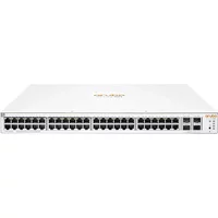 HP JL686-61101 | Aruba Instant On 1930 Series 1930-48G-Class4-PoE-4SFP/SFP+-370W 48 x 1000Base-T RJ-45 Class4 PoE and 4 x 10GbE SFP+ Ports Layer 3 Managed Gigabit Ethernet Network Switch