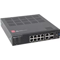 Dell 210-Aruk | EMC PowerSwitch N1100 Series N1108EP-ON 8 x 10/100/1000Base-T RJ-45 PoE+ and 2 x GE RJ-45 and 2 x SFP (mini-Gbic) Ports Layer 2 Managed Gigabit Ethernet Network Switch