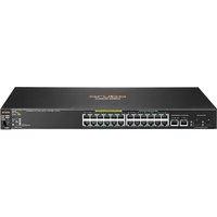 HP J9779-61101 | Aruba 2530 Series 2530-24-PoE+ 24 x RJ-45 PoE+ 10/100Base-TX and 2 Combo Gigabit SFP Ports Layer 2 Managed Fast Ethernet Network Switch