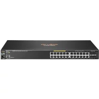HP J9773-60201 | Aruba 2530 Series 2530-24G-PoE+ 24 x RJ-45 PoE+ 10/100/1000Base-T and 4 x SFP Ports Layer 2 Managed Gigabit Ethernet Network Switch