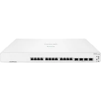 HP JL805-61021 | Aruba Instant On 1960 12XGT 4SFP+ 12 x Ports 100/1000/10GBase-T + 4 x Ports 10GbE SFP+ Rack-Mountable Layer 3 Managed Gigabit Ethernet Network Switch