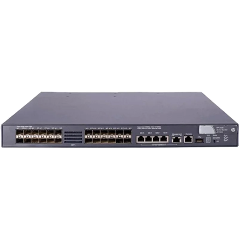 HP JG243A#ABA | FlexFabric 5820 Series 5820X-24XG-SFP+ 24 x SFP+ Ports 10GBase-X + 4 x RJ-45 Ports Layer 3 Managed Rack-mountable Gigabit Ethernet Network Switc